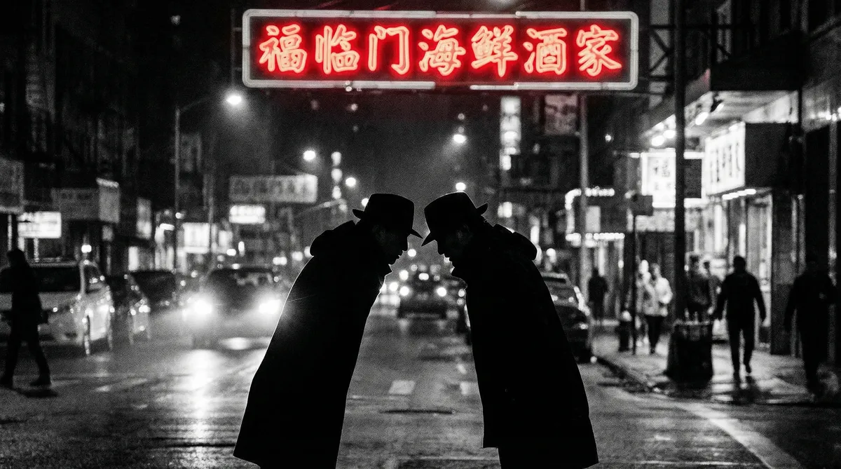 黑白禁区 电视剧 头版头条：深夜密会现场